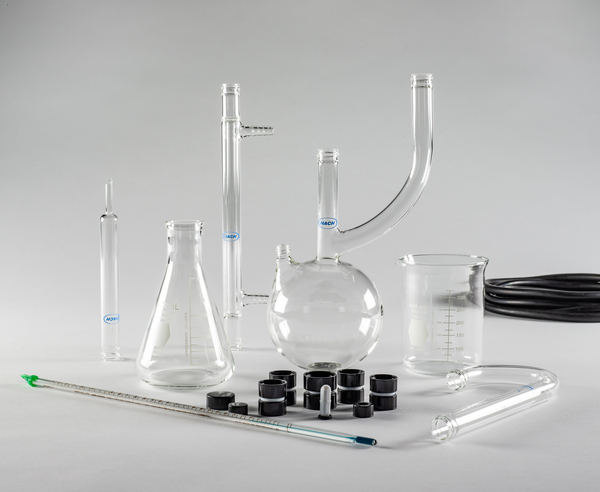 Destilador de Vidrio para Arsénico