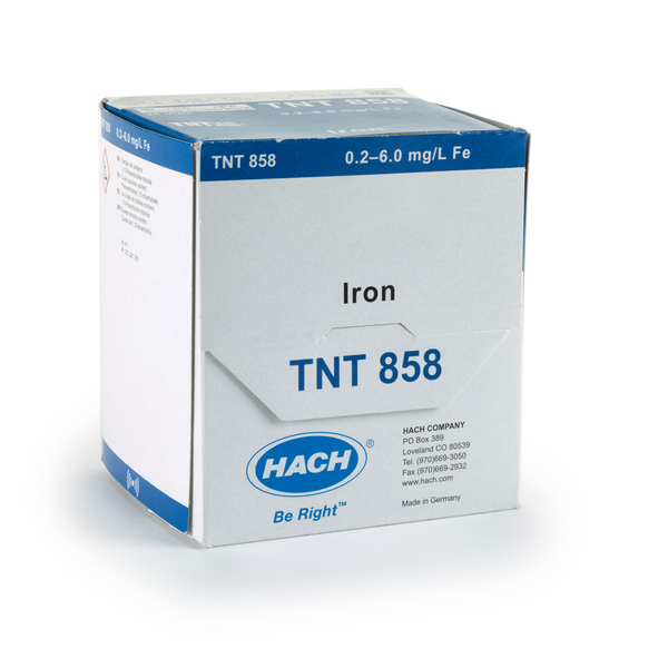 Kit TNT+ Hierro, 0.2-6 mg/l, 25 viales