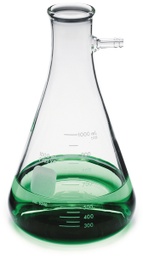 [54653] Kitasato de Vidrio Clase 1 para Filtrado, 1000 ml