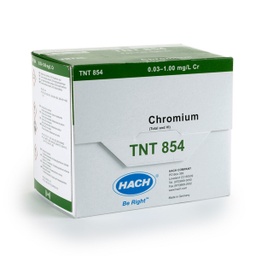 [TNT854-LM] Kit TNT+ para Cromo Hexavalente y Total, 0.03-1.00 mg/l, 25 viales